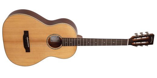 Gold Tone - The Parlor All Solid Wood Acoustic/Electric Guitar with Gigbag - Satin Natural