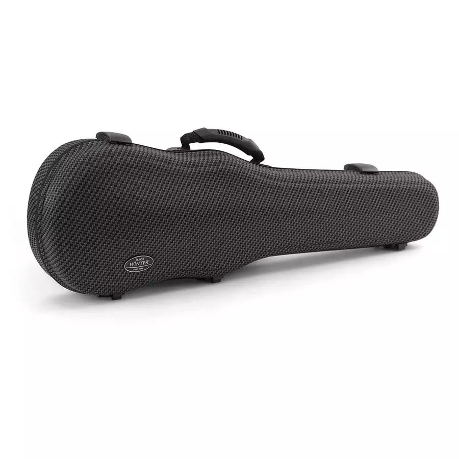 Greenline Shaped Viola Case - Carbon Black