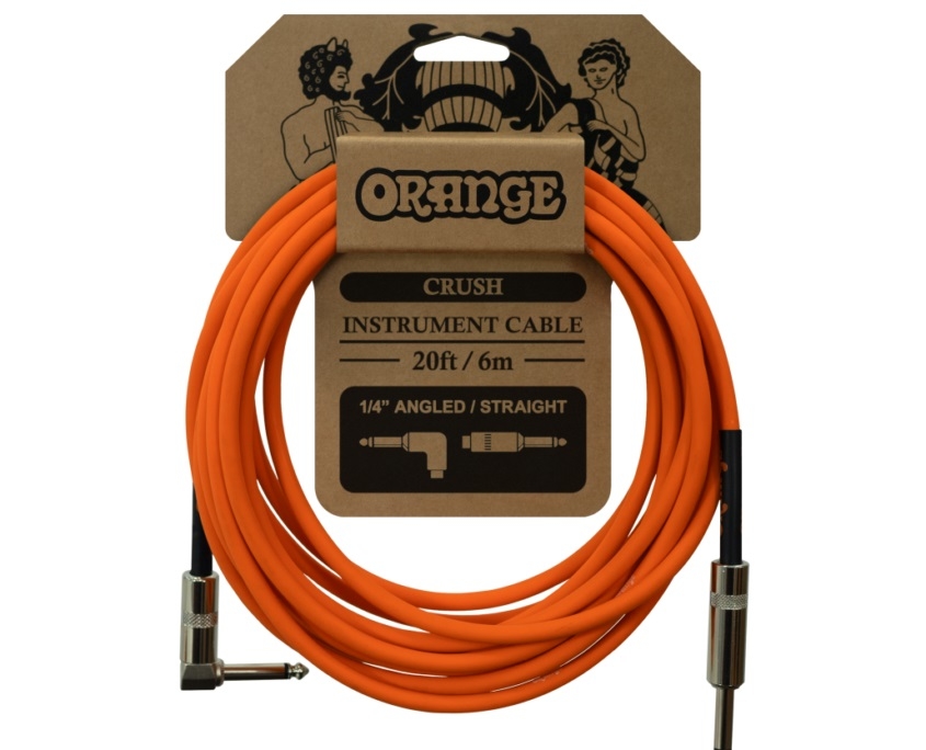 Crush Series Instrument Cable Angle/Straight - 20 foot