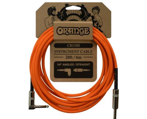 Orange Amplifiers - Crush Series Instrument Cable Angle/Straight - 20 foot