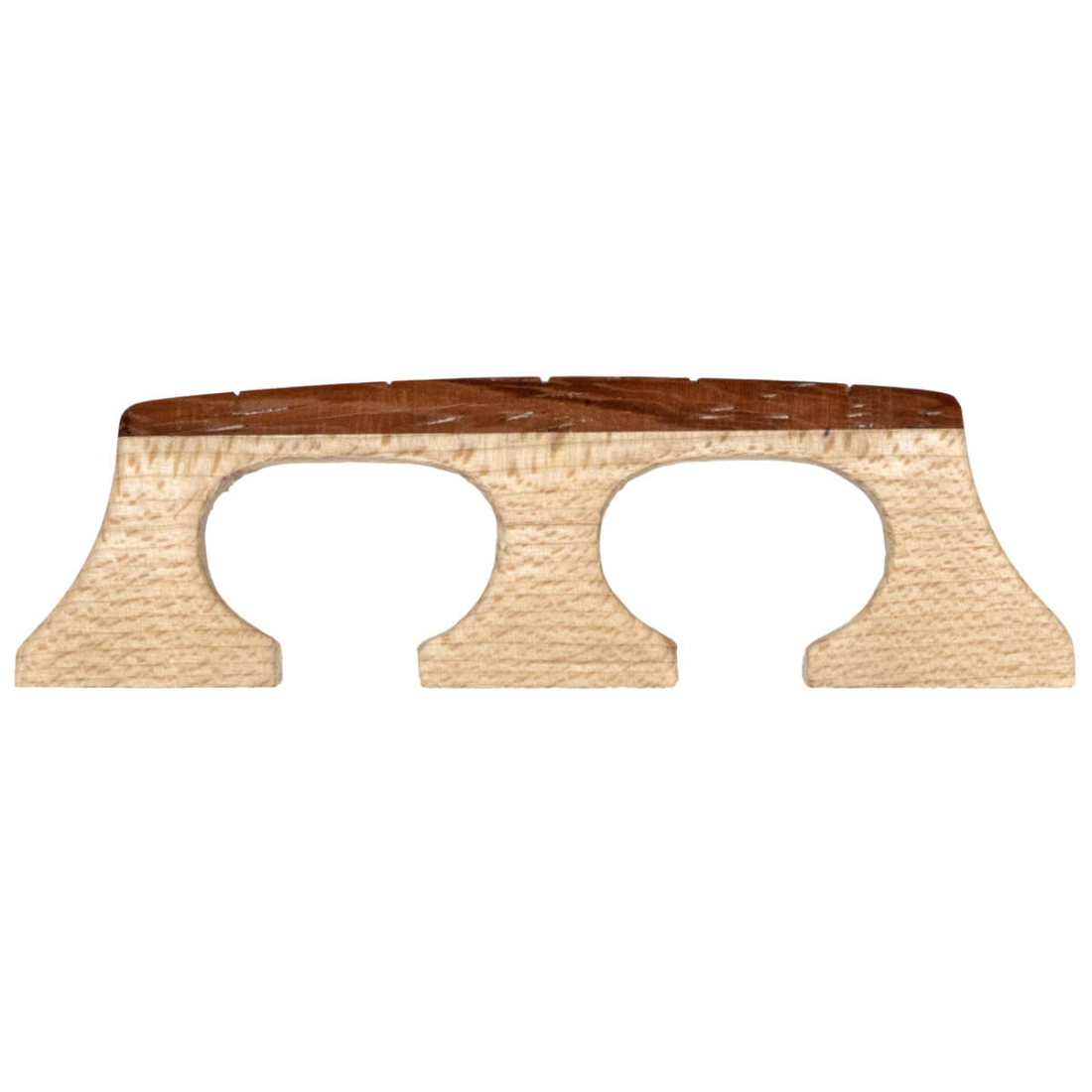 Bela Bridge, Maple with Padauk Cap