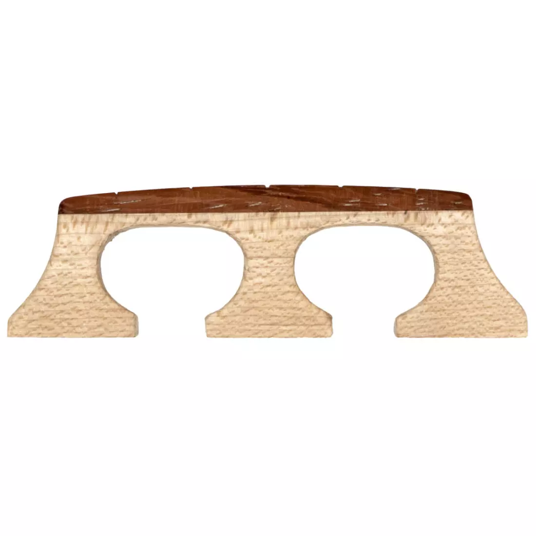 Bela Bridge, Maple with Padauk Cap