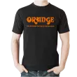 Orange Amplifiers - Classic Orange Logo T-shirt Black - XXL
