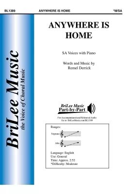 BriLee Music Publishing - Anywhere Is Home - Derrick - SA