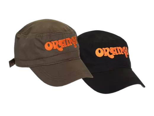 Orange Amplifiers - Cadet Hat with Orange Logo - Olive