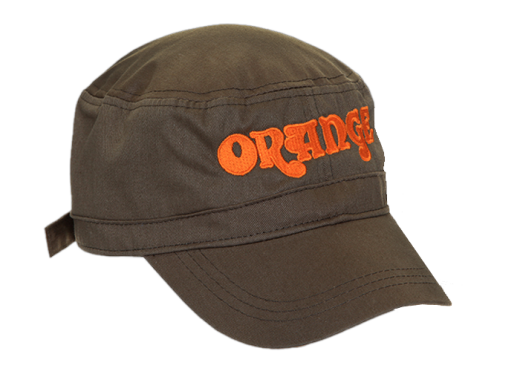 Orange Amplifiers - Cadet Hat with Orange Logo - Olive