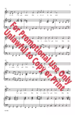 Peace Like a River - African American Spiritual/DesJardins - 2pt