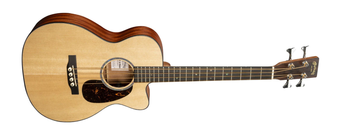 000C Jr E Acoustic/Electric Bass with Gigbag - Natural