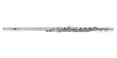 Altus Flutes - Standard Series Silver-Plated Open Hole Flute with Offset G, C Foot and Z Headjoint