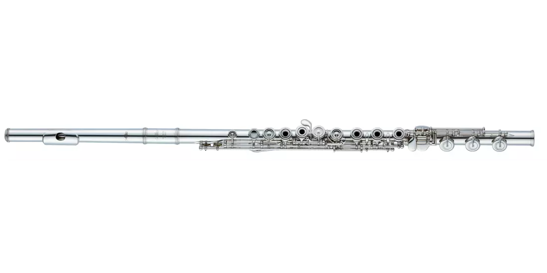 A10 Sterling Silver Flute with Open Hole, Offset G, B Foot and Z Headjoint