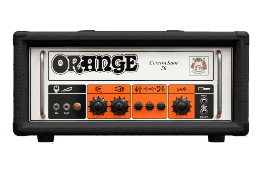 Orange Amplifiers - Custom Shop 50 Single Channel 50W Head - Black