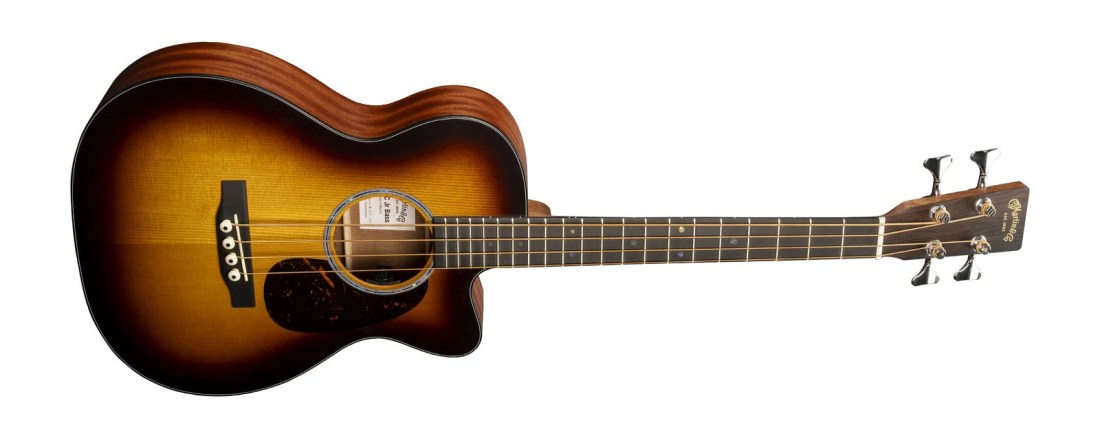 000C Jr E Acoustic/Electric Bass with Gigbag - Burst