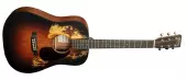 "Martin Guitars - D Jr E StreetLegend Burst Acoustic\/Electric Guitar with Softshell Case" "Martin Guitars - D Jr E StreetLegend Burst Acoustic\/Electric Guitar with Softshell Case"