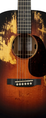D Jr E StreetLegend Burst Acoustic/Electric Guitar with Softshell Case