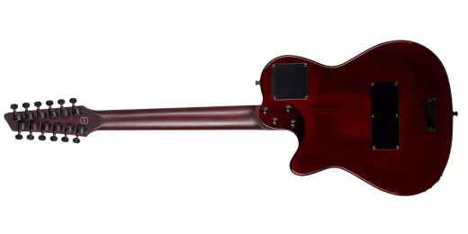 A12 Ultra Dlx 12-String Acoustic/Electric Guitar with Gigbag - Lightburst