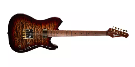 Artisan TC Electric Guitar with Case - WhiskeyBurst