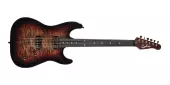 Godin Guitars - Artisan ST-II Electric Guitar with Case - WhiskeyBurst