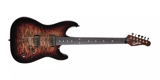 Artisan ST-II Electric Guitar with Case - WhiskeyBurst
