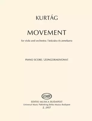 Editio Musica Budapest - Movement - Kurtag - Viola/Piano - Sheet Music