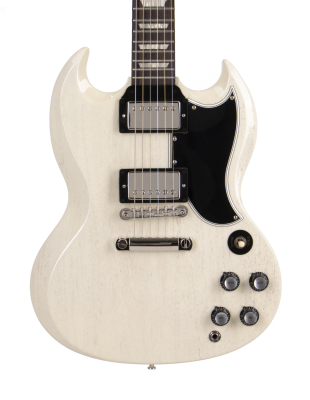 1961 SG Standard Electric Guitar with Hardshell Case - TV White Gloss
