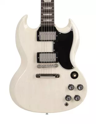 1961 SG Standard Electric Guitar with Hardshell Case - TV White Gloss