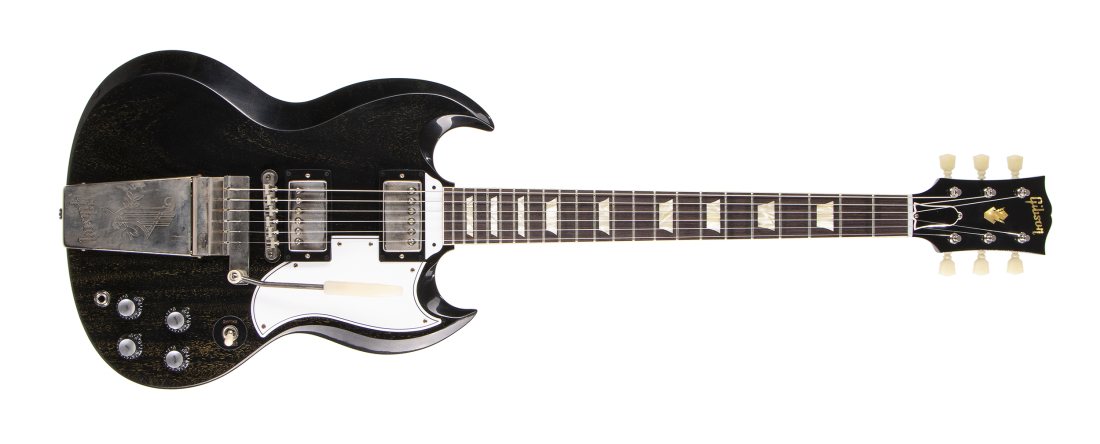 1964 SG Standard Electric Guitar with Hardshell Case - Silver Fox VOS