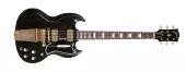Gibson Custom Shop - 1964 SG Standard Maestro Electric Guitar with Hardshell Case - TV Black Gold