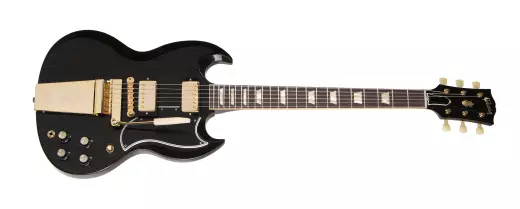 1964 SG Standard Maestro Electric Guitar with Hardshell Case - TV Black Gold