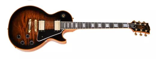 Les Paul Custom with Figured Top Electric Guitar - Orange Widow