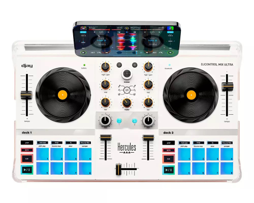 Hercules - DJControl Mix Ultra Mobile DJ Controller for Smartphone