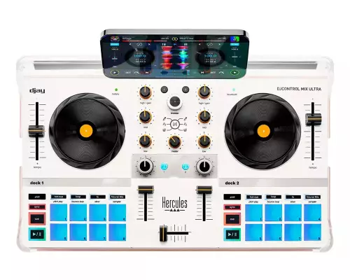 Hercules - DJControl Mix Ultra Mobile DJ Controller for Smartphone