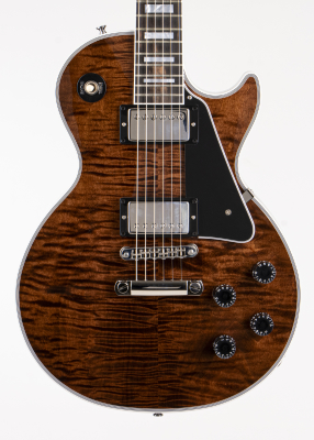 Les Paul Custom with Figured Top Electric Guitar - Root Beer