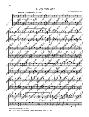Jazz Duets, Vol. 2: 15 Pieces in 1st-7th Position - Amanti - Cello Duet - Book