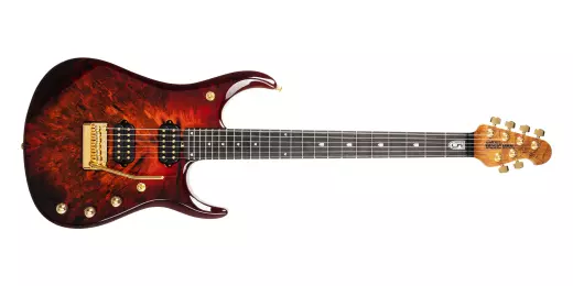 Ernie Ball Music Man - Ball Family Reserve JP15 Electric Guitar with Case - Solar Flare