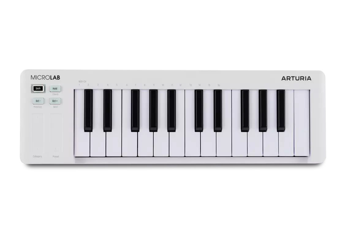 25-Key Microlab Mk3 - White