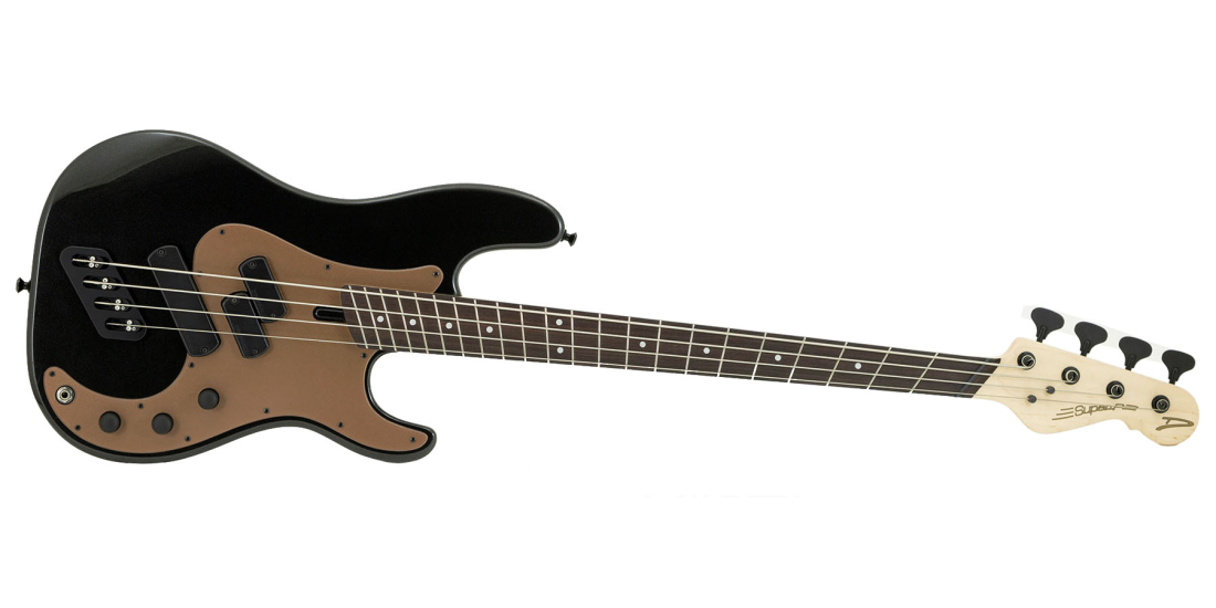 SP1 Multi-Scale Bass Guitar - Gloss Black Metallic