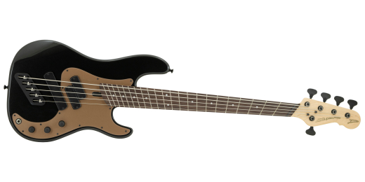 Dingwall Guitars - SP1 5-String Multi-Scale Bass Guitar - Gloss Black Metallic