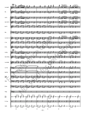 Feuerfest Polka, Op. 269 - Strauss/Longfield - Anvil Solo/Concert Band - Gr. 3