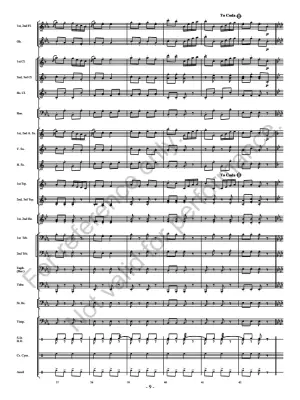 Feuerfest Polka, Op. 269 - Strauss/Longfield - Anvil Solo/Concert Band - Gr. 3