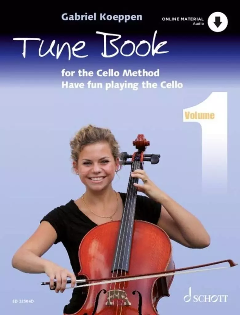 Cello Method: Tune Book 1 (Have Fun Playing the Cello) - Koeppen - Cello - Book/Audio Online