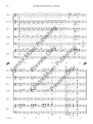 Through the Looking Glass - Parsons - String Orchestra - Gr. 2.5