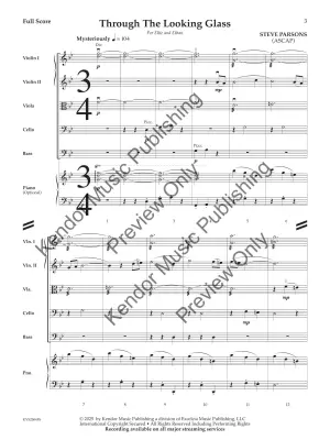 Through the Looking Glass - Parsons - String Orchestra - Gr. 2.5
