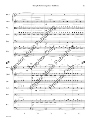 Through the Looking Glass - Parsons - String Orchestra - Gr. 2.5