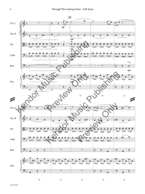 Through the Looking Glass - Parsons - String Orchestra - Gr. 2.5