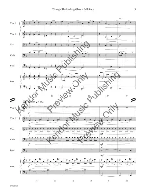 Through the Looking Glass - Parsons - String Orchestra - Gr. 2.5