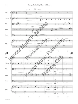 Through the Looking Glass - Parsons - String Orchestra - Gr. 2.5