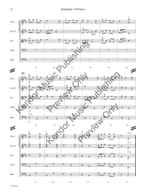 Hanukkah! - Traditional/Rosenhaus - String Orchestra - Gr. 2