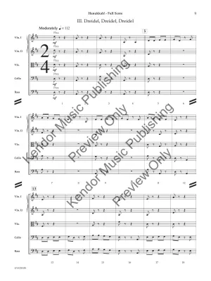 Hanukkah! - Traditional/Rosenhaus - String Orchestra - Gr. 2
