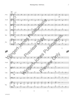 Morning Glory - Woodruff - String Orchestra - Gr. 1.5