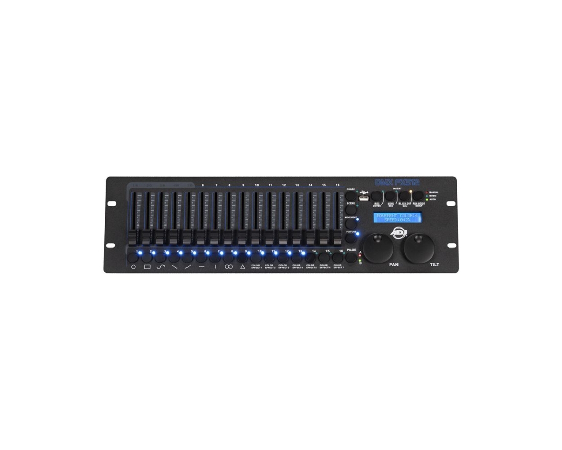 DMX FX512 Rackmount Controller